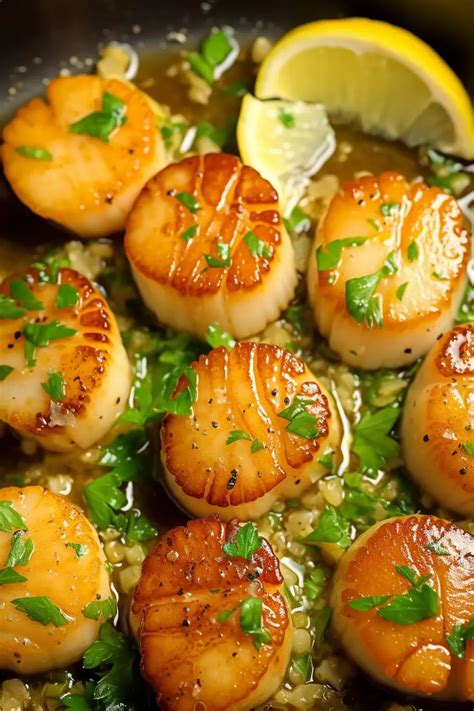 Garlic Lemon Butter Seared Scallops That Oven Feelin