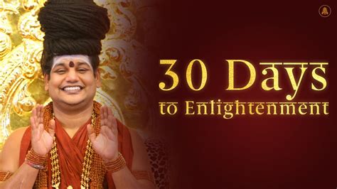 30 Days To Enlightenment Nithyananda Satsang 27 Jan 2016 Youtube