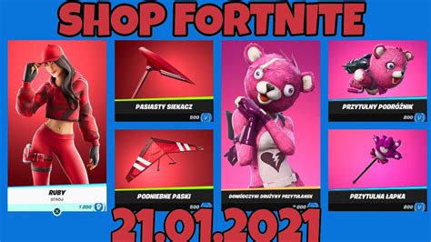 Sklep FORTNITE 21 Stycznia 2021 YouTube