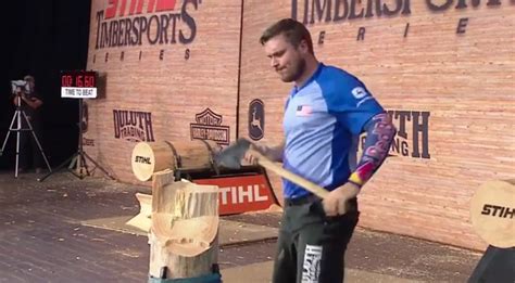 Matt Cogar Wins Sixth Straight STIHL TIMBERSPORTS Series U S Pro