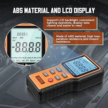 Mrcartool Manometer Kpa Digital Monometer Gas Pressure 50 OFF