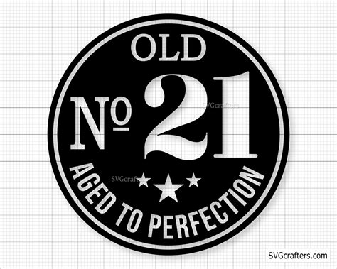 21st Birthday Svg 21st Svg Old Number 21 Svg 21st Cut File Etsy