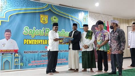 Pemkot Jayapura Buka Puasa Bersama Jamaah Masjid Raya Baiturrahim