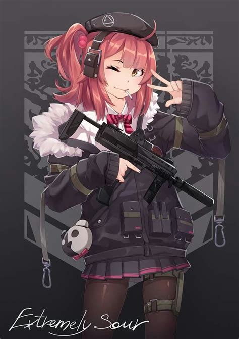 Anime Girls With Guns Pfp Matching Pfp Anime Gun Pin On Matching