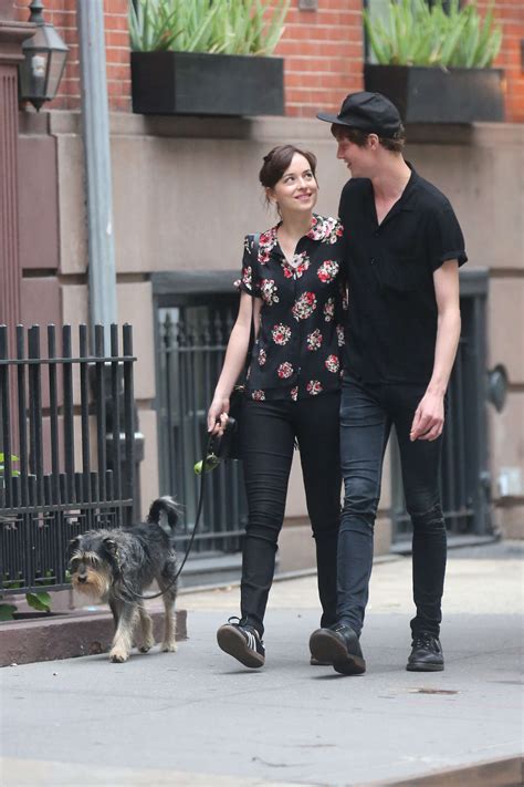 Dakota Johnson With Boyfriend in NY -25 | GotCeleb