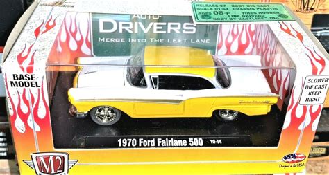 2010 M2 MACHINES 1 64 AUTO DRIVERS 1970 FORD FAIRLANE 500 ERROR 1957