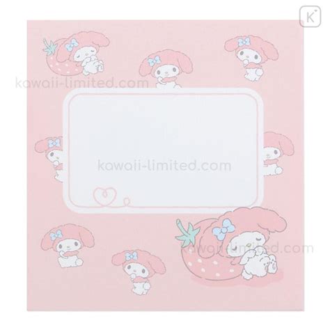 Japan Sanrio Original Mini Letter Set My Melody Stuffed Toy