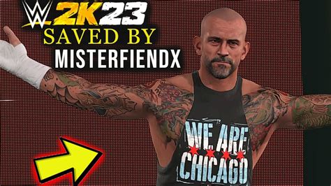 WWE 2K23 UNREAL MISTERFIENDX Community Creations YouTube