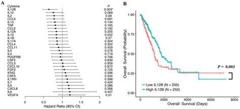 A Forest Plot Showing The Hazard Ratio HR And P Value For Overall