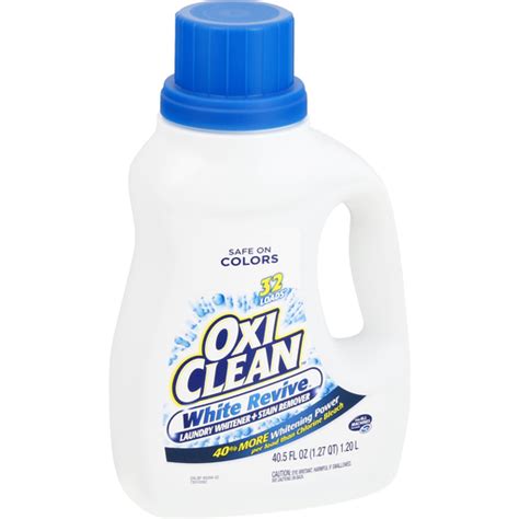 Oxiclean White Revive Laundry Whitener Stain Remover Fl Oz