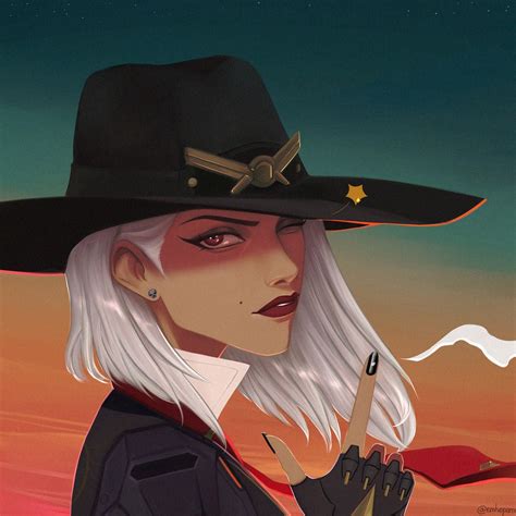 Ashe By Livemhoff On Deviantart Overwatch Comic Overwatch Fan Art