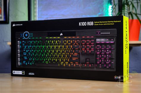 CORSAIR K100 RGB Optical-Mechanical Gaming Keyboard Review - PC Perspective