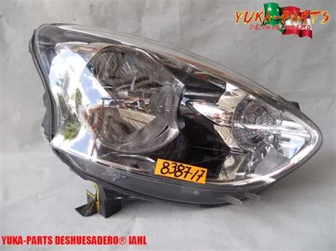 Faro Derecho Nissan March Con Detalle