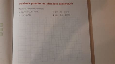 Matematyka Klasa Z Plusem Strona Zad Plis Na Jutro Brainly Pl