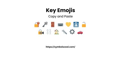 All Types Of Key Emojis Copy And Paste