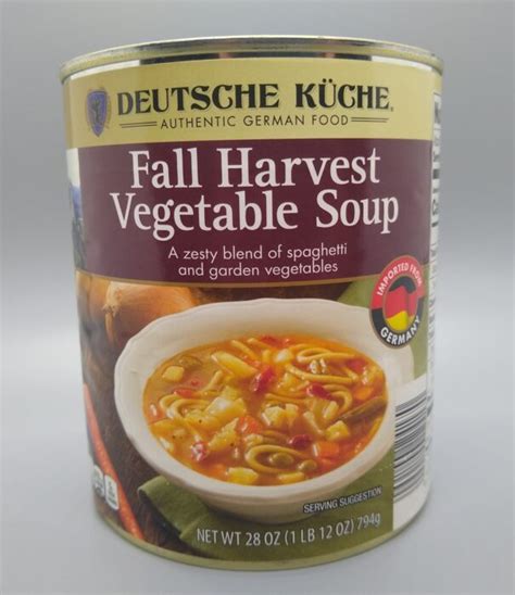 Deutsche K Che Fall Harvest Vegetable Soup Aldi Reviewer