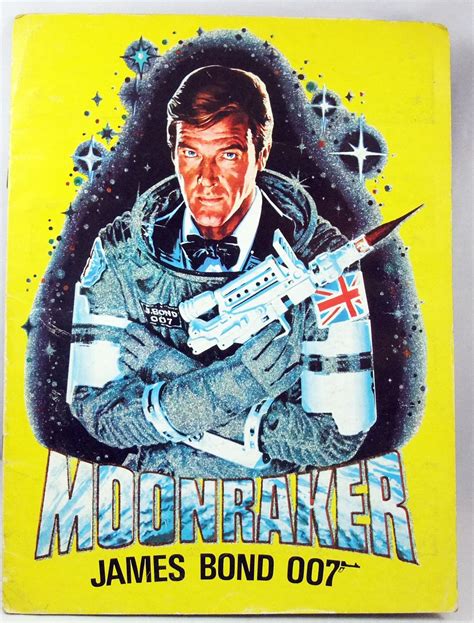 James Bond 007 Moonraker Age Stickers Collector Album