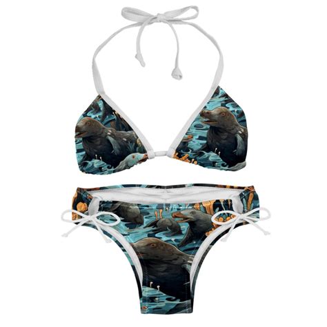 Platypus Detachable Sponge Adjustable Strap Bikini Set Two Pack Swimsuits For All Occasions