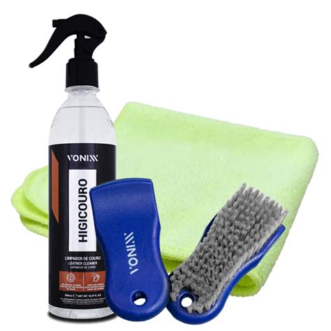 Kit Para Limpeza De Couro Vonixx Loja Polibox