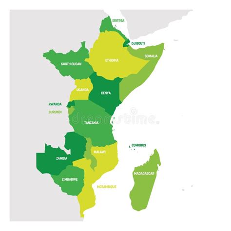 Mapa Geopolítico Verde Del Mundo Opinión De Perspectiva Inferior Con