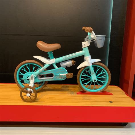 Bicicleta Nathor Antonella Baby Aro Verde E Branco Shopbike