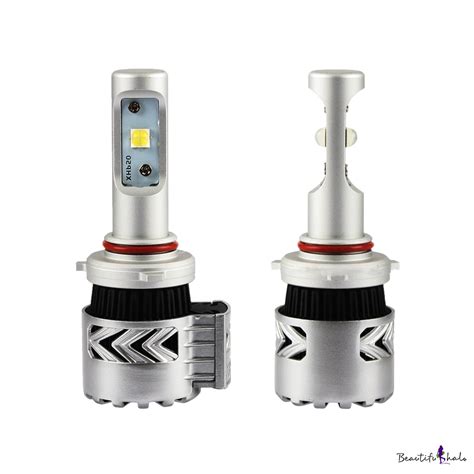 Car Dual Beam Led Headlight Bulbs Hb W Lm K Xhp Cree