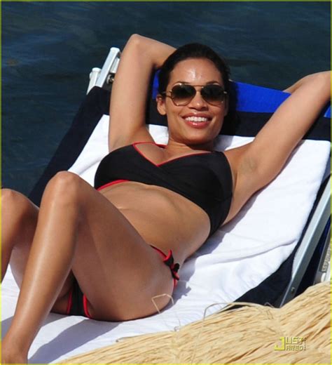 Rosario Dawson DJ French Have Fun In The Sun Photo 1283841 Bikini