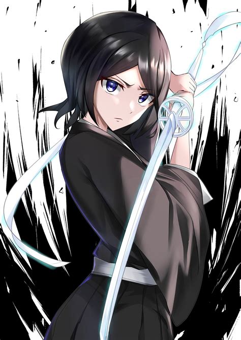 Kuchiki Rukia Bleach Drawn By Mayanishino Danbooru