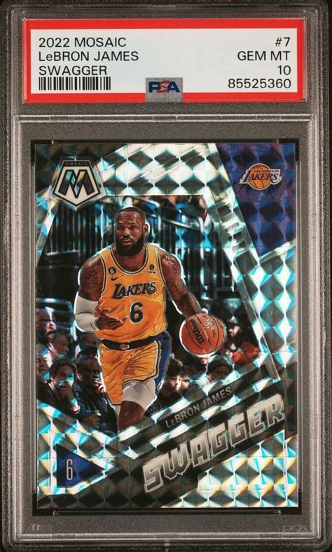 Lebron James Mosaic Swagger Price Guide Sports Card Investor