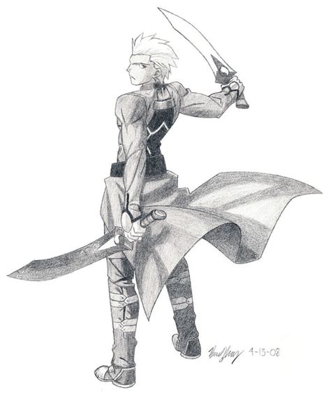 Archer looks so cool - Fate Stay Night Fan Art (5269430) - Fanpop