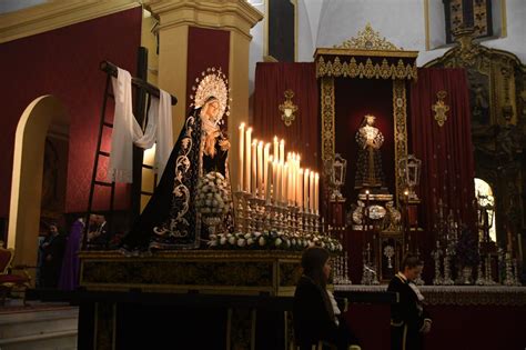 La Virgen De La Soledad Presidi El V A Crucis Oficial De Las