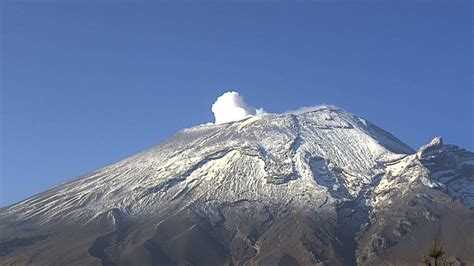 Sem Foro De Alerta Volc Nica Popocat Petl Amarillo Fase