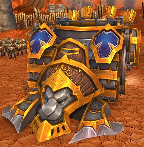 Tanque de asedio de la Séptima Legión PNJ World of Warcraft