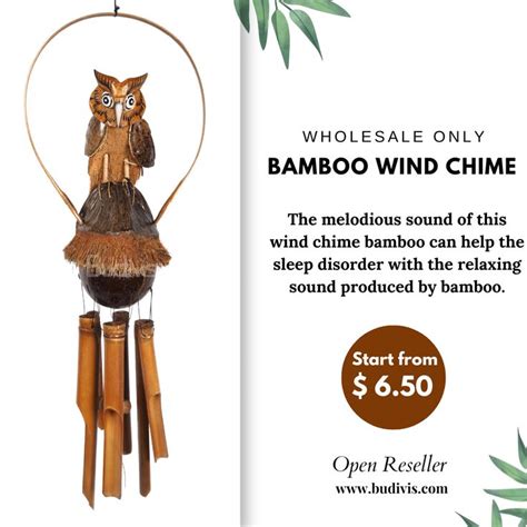 Bamboo Wind Chime The Melodious Sound Of This Wind Chime Bamboo Can