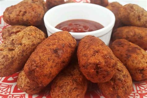 Croquete de Carne Moída Batatas Uma Deliciosa Opção