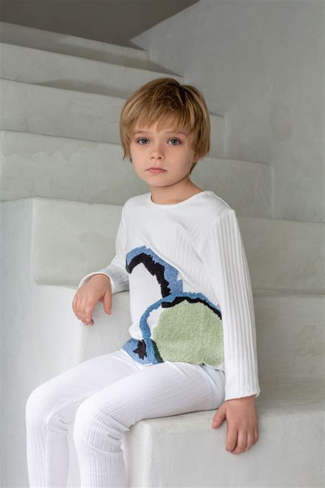 Geometric Circle Loungewear Set Boys — Noggiwear