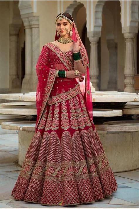 All The Latest And Bestest Bridal Pink Lehengas You Want To Wear All