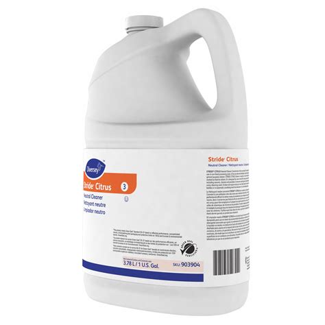 Diversey Neutral Floor Cleaner Jug 1 Gal Container Size Concentrated Liquid 10f941903904