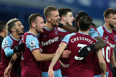 Everton 0 1 West Ham Live Premier League Result And Live Match Stream