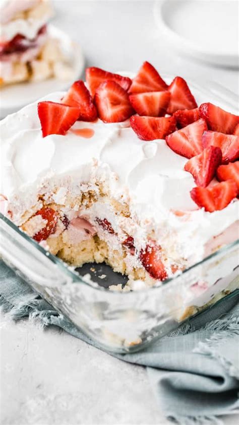 Strawberry Punch Bowl Cake Grandbaby Cakes