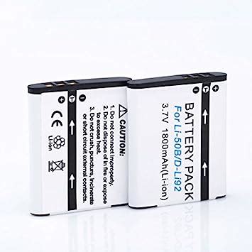 Generic D Li92 D Li92 For Pentax Camera Li 50B Battery Li 50B