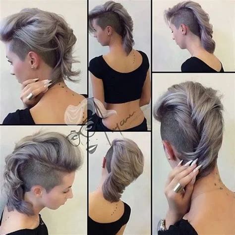 Short Punk Hairstyles To Rock Your Fantasy Mohawk Hairstyles For