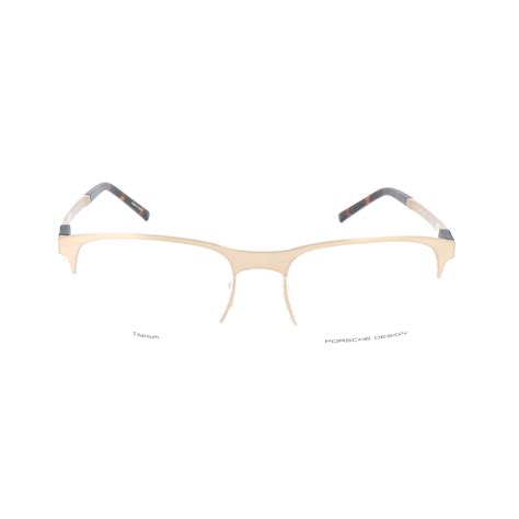 Mens P8322 Optical Frames Gold Porsche Design Touch Of Modern