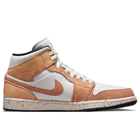 Air Jordan 1 Mid Se Brushstroke Hamarosan Grosbasket