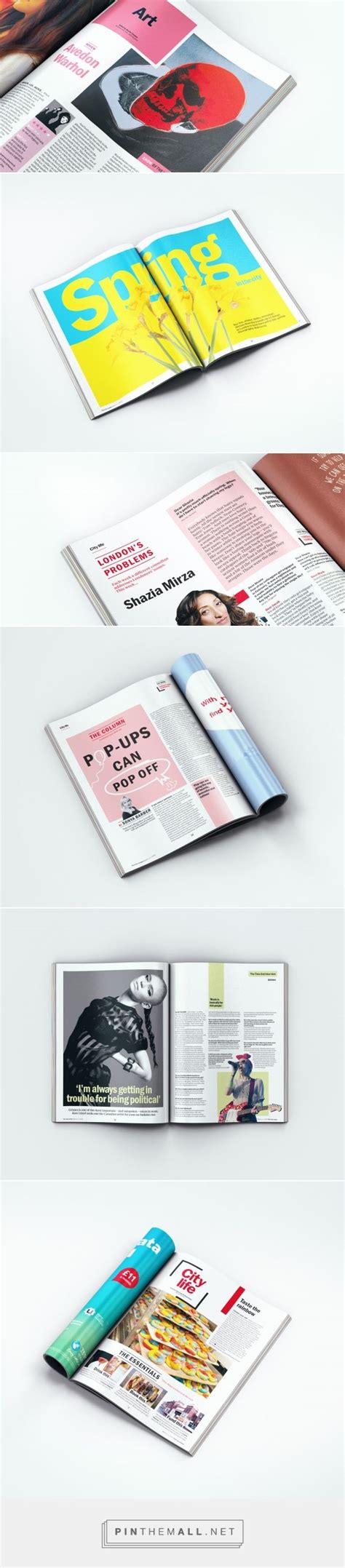 Time Out magazine redesigns with focus on colour and space | Design Week... - a grouped images ...