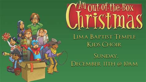 An Out Of The Box Christmas 12 11 16 Kids Christmas Program Youtube