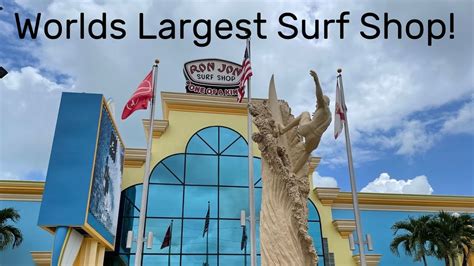 Ron Jon Surf Shop In Cocoa Beach FL Is The Largest One Of A Kind