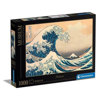 Clementoni Museum Collection Hokusai The Great Wave 1000 Parça Puzzle D R