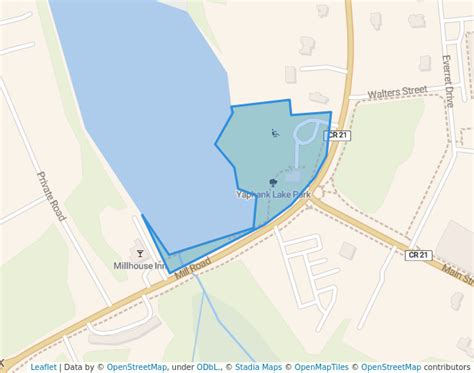 yaphank lake park  yaphank map  routes