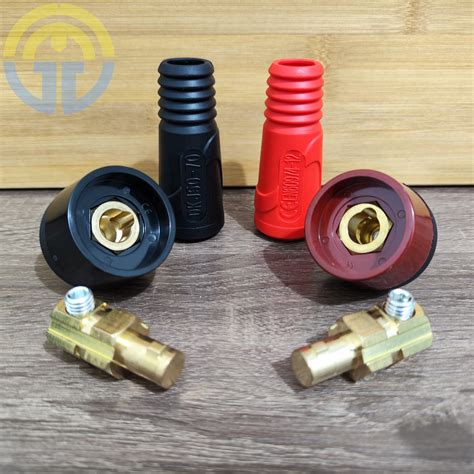 High Performance Welding Cable Connector Plug And Socket Set Dkj 50 70 500a Shopee Philippines